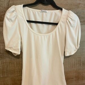 Reformation Puff Sleeve Top